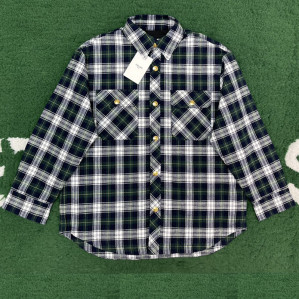 셀린느 타탄 오버셔츠