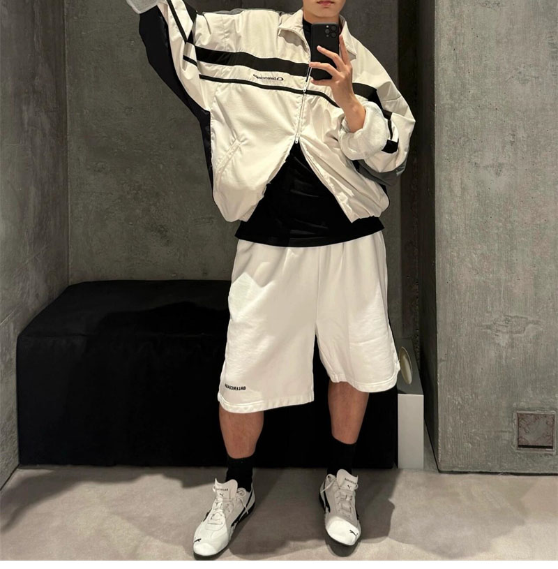 발렌시아가 50/50 트랙수트 자켓