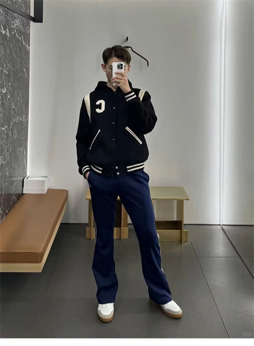 셀린느 코듀로이 테디 자켓