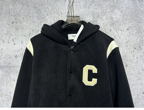 셀린느 코듀로이 테디 자켓