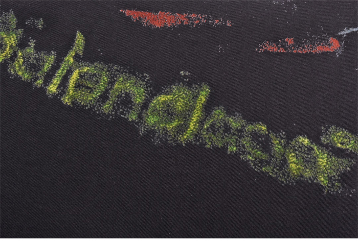 발렌시아가 DIY 임프린트 크롭 롱 슬리브