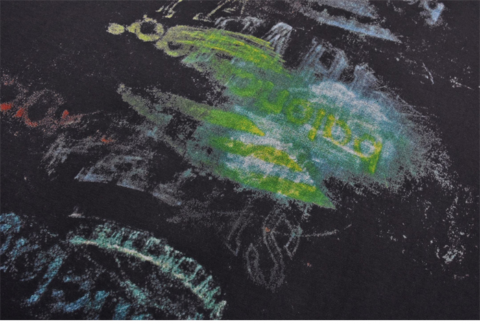 발렌시아가 DIY 임프린트 크롭 롱 슬리브