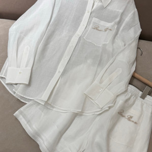 로로피아나 린넨 셔츠 & 숏팬츠 set 5컬러