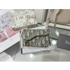 Dior Oblique Saddle Flap Holder