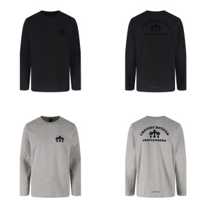 크롬하츠 트리플 크로스 헐리우드 롱슬리브 티셔츠