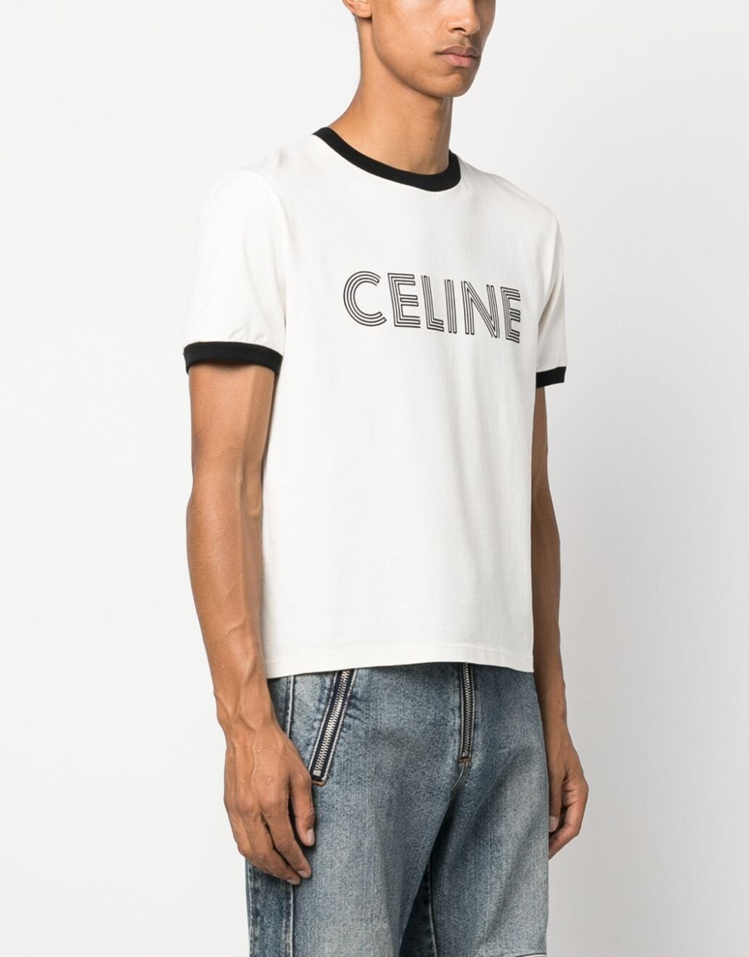 셀린느 23FW 로고 프린팅 반팔 티셔츠 “2COLOR”