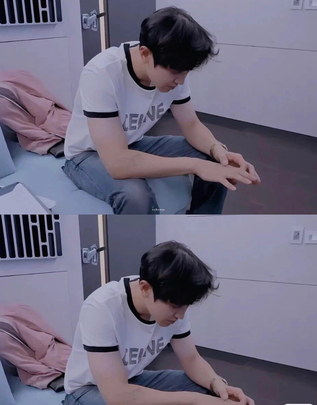 셀린느 23FW 로고 프린팅 반팔 티셔츠 “2COLOR”