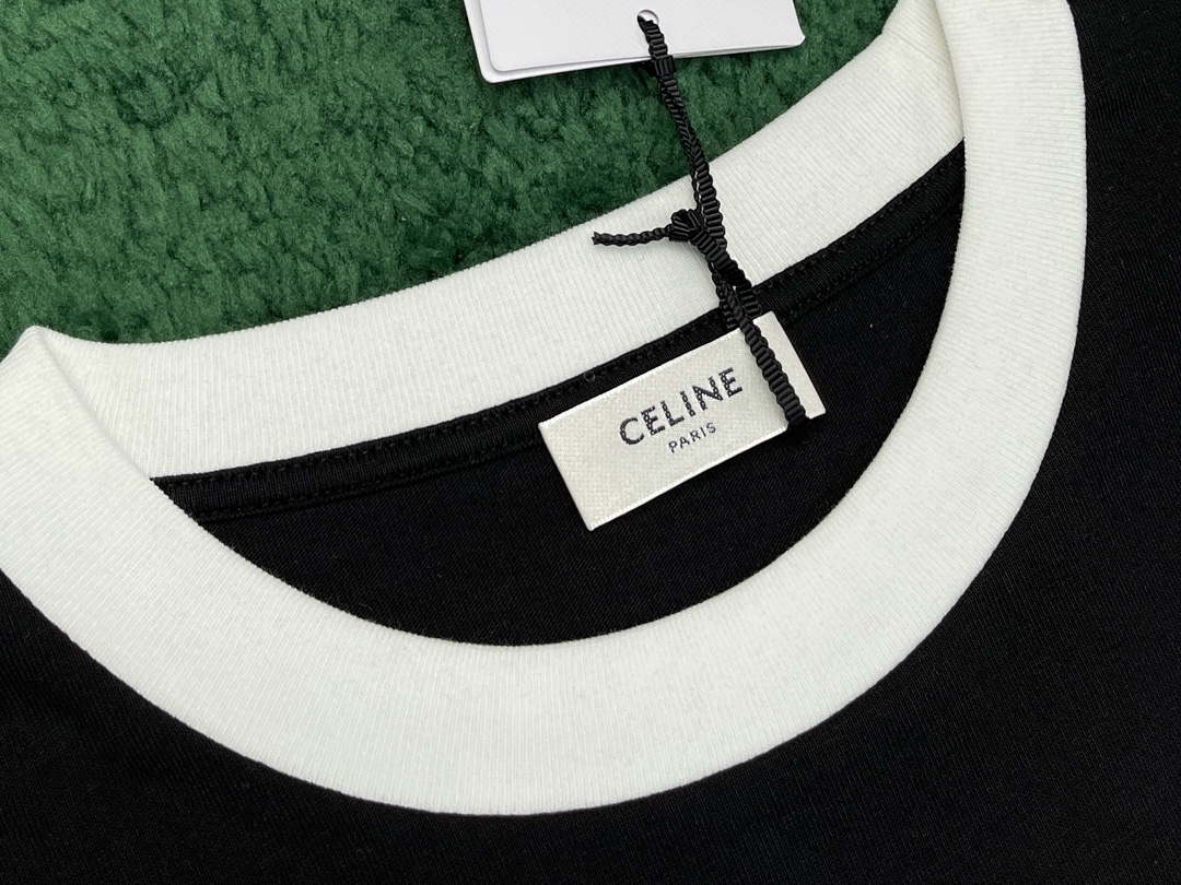셀린느 23FW 로고 프린팅 반팔 티셔츠 “2COLOR”