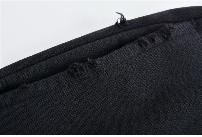 발렌시아가 로고 자수 조거 팬츠