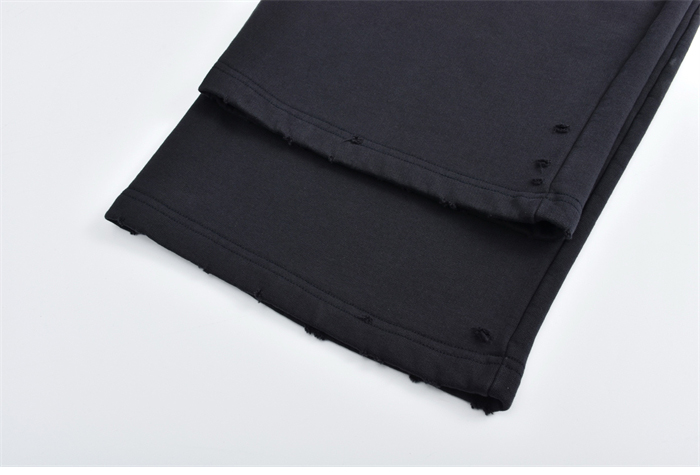 발렌시아가 로고 자수 조거 팬츠