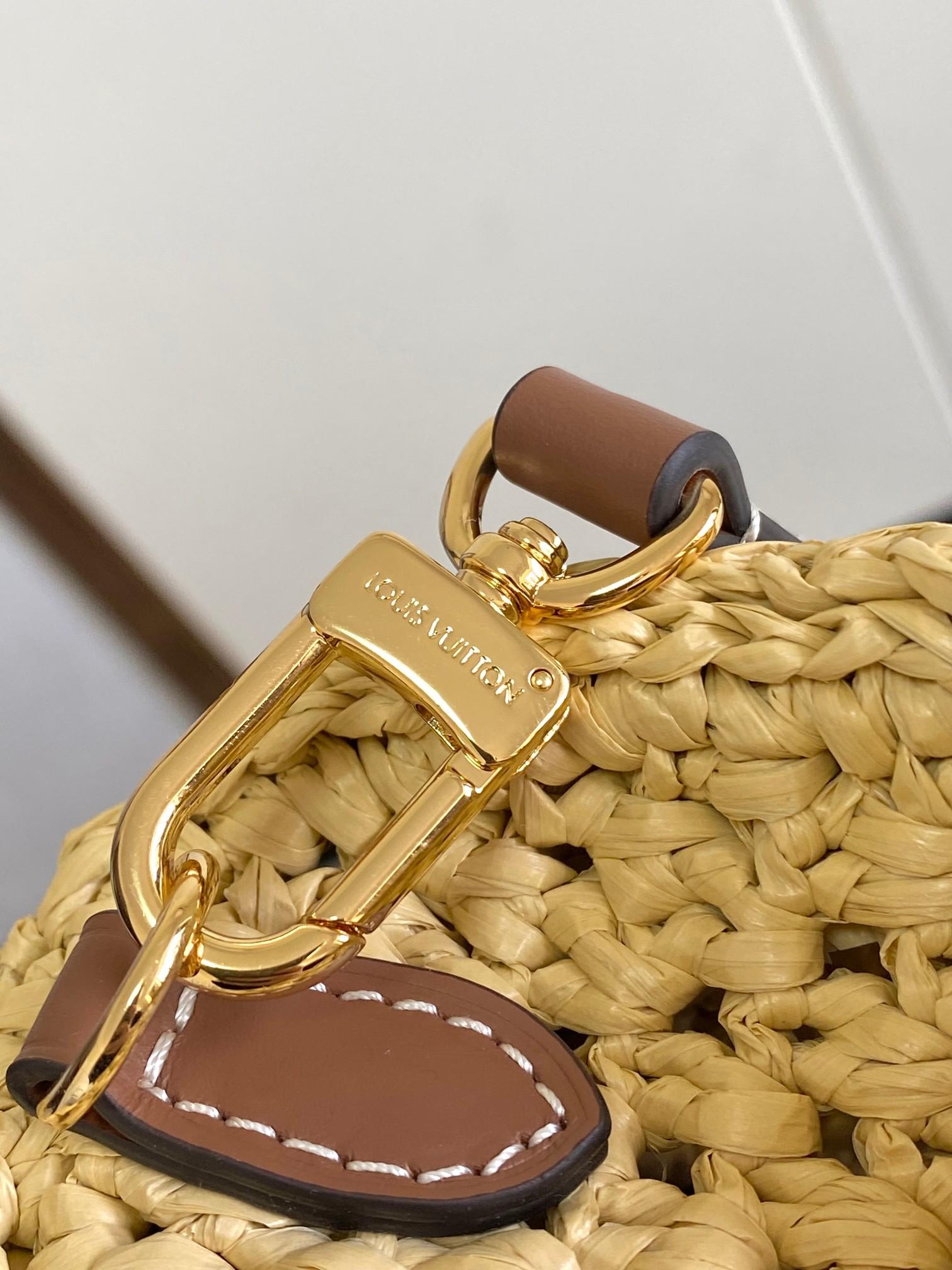 Louis Vuitton Nano Speedy Raffia
