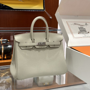 에르메스 버킨백 25 토고 은장