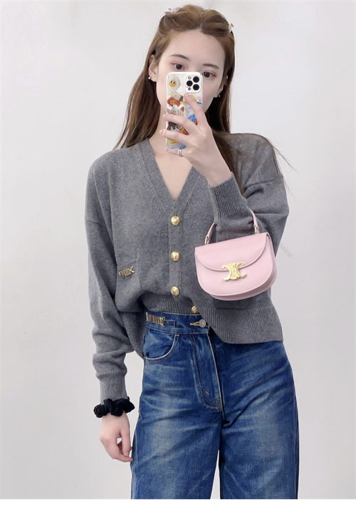 셀린느 해리티지 캐시미어 구르메트 가디건