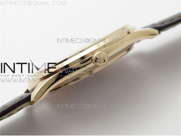 ZF공장 예거르쿨트르 마스터 울트라씬 데이트 1238420 로즈골드금통 화이트다이얼 가죽스트랩 Master 1238420 RG ZF 1_1 Best Edition Ivory White Dial on Brown Leather Strap A899_1