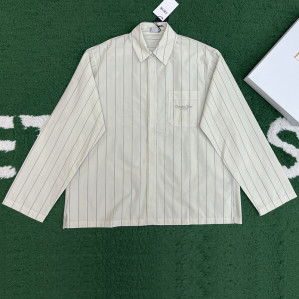 디올 Couture 꾸뛰르 스트라이프 코튼 포플린 셔츠