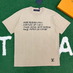 루이비통 x 박서보 프린팅 반팔 티셔츠