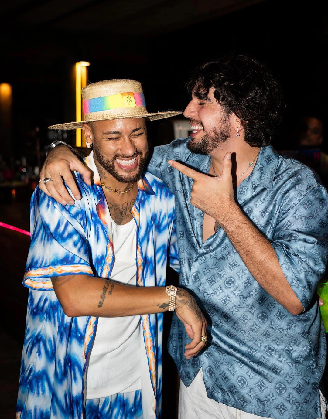 루이비통 24SS 실크 모노그램 쇼트 슬리브 셔츠