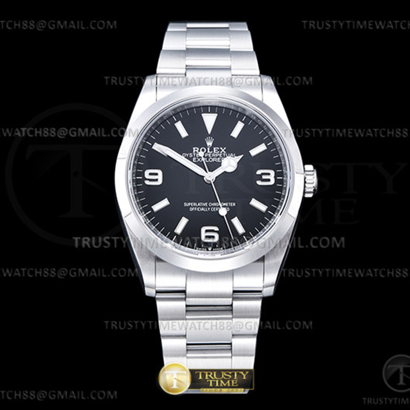 VS공장 롤렉스 익스플로러 36 신형 124270 스틸 브레이슬릿 Explorer 1 124270 36mm 904L SS_SS Blk VSF VS3230