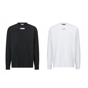 디올 파리스 라벨 울 저지 스웨터