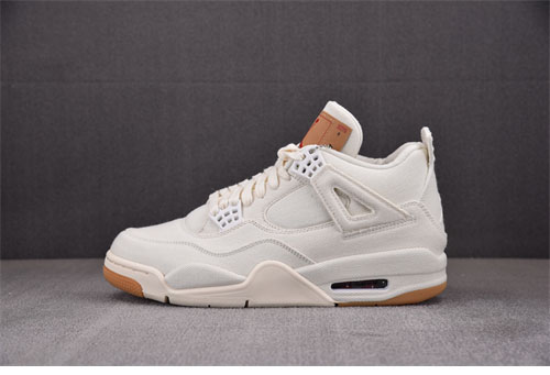 에어조던4 x 리바이스 레트로 화이트