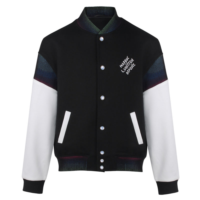 루이비통 MLVD 코튼 저지 바시티 블루종