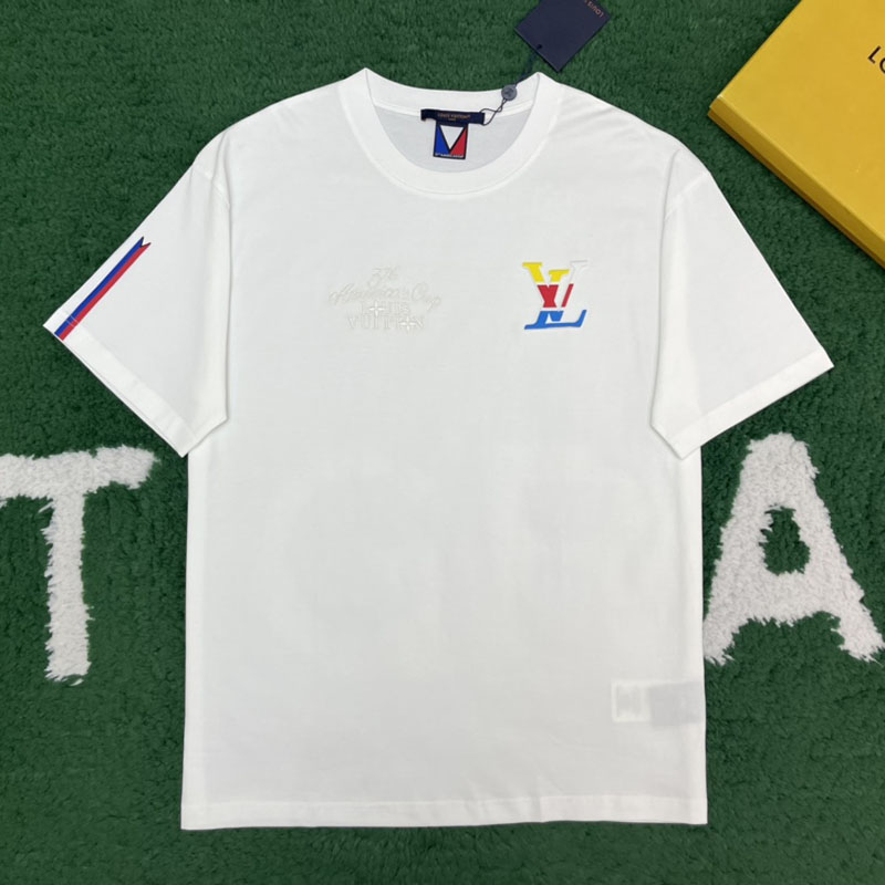 루이비통 그래픽 LV 아메리카 컵 티셔츠