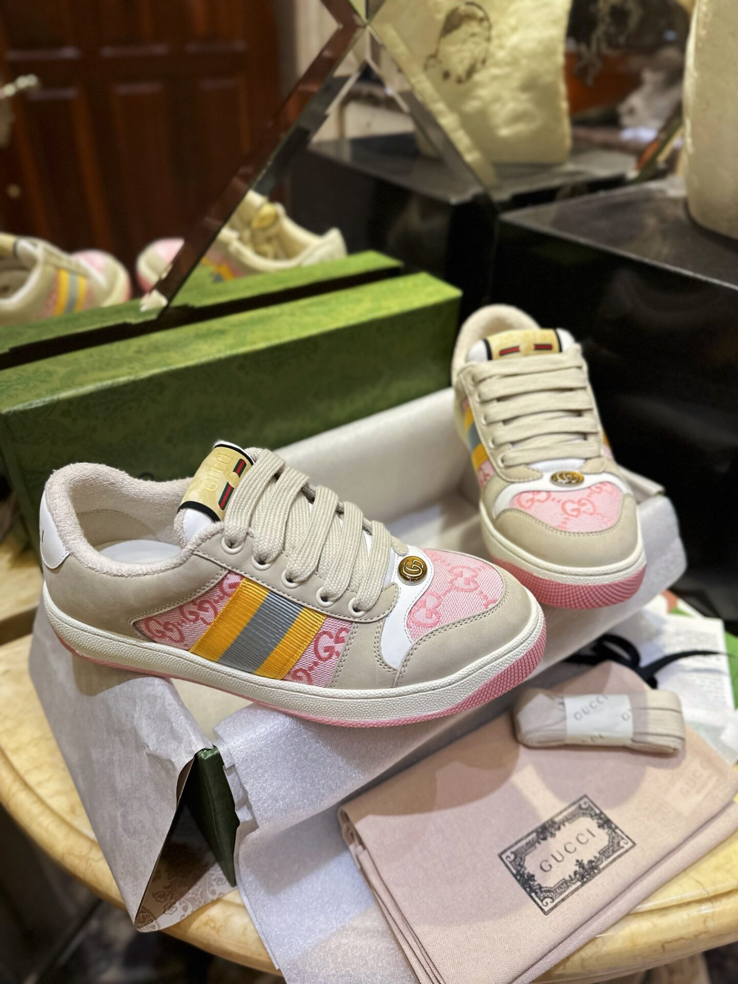 구찌 GG 모티브 스크리너 스니커즈 “35SIZE – 40SIZE”