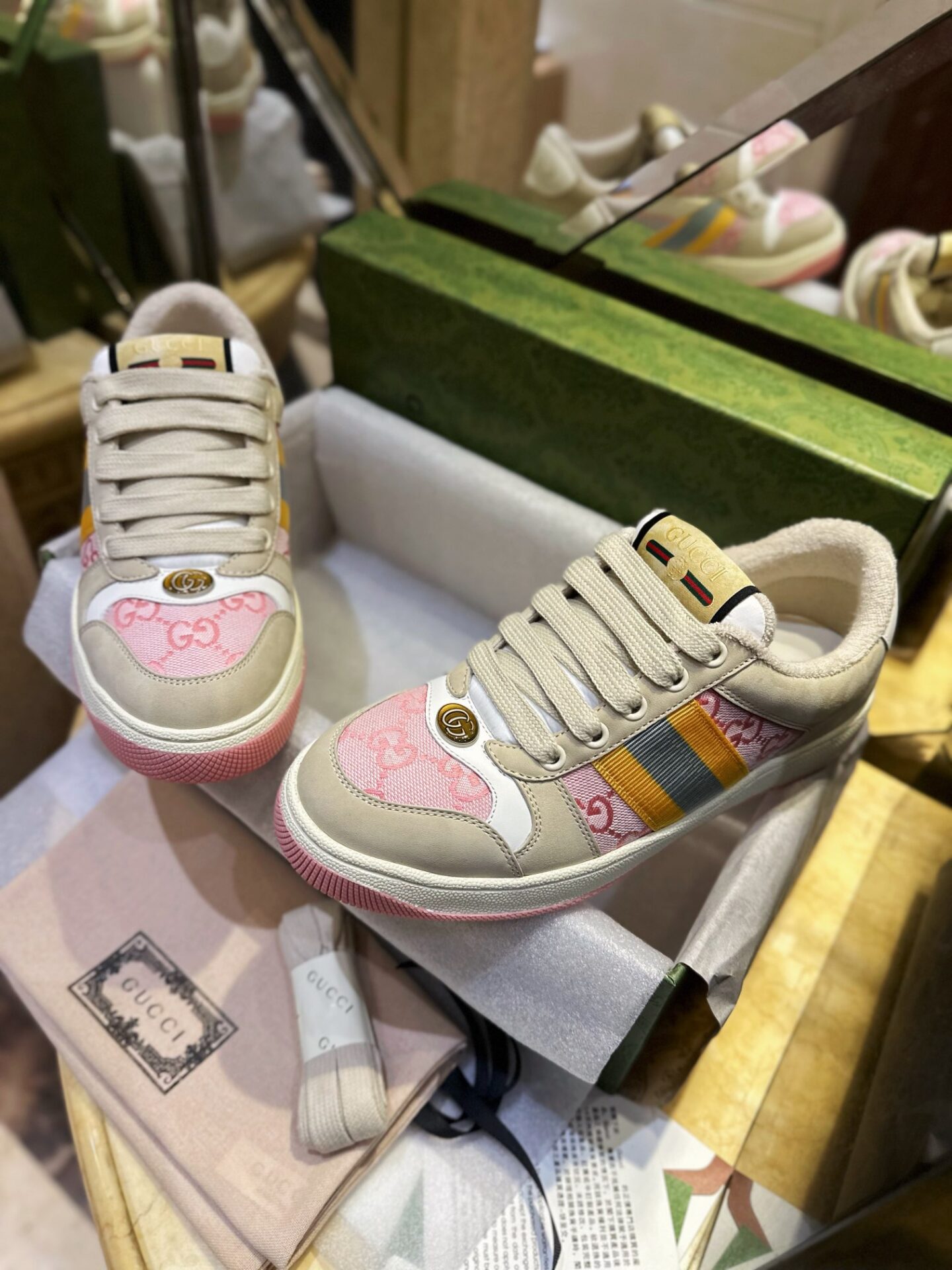 구찌 GG 모티브 스크리너 스니커즈 “35SIZE – 40SIZE”