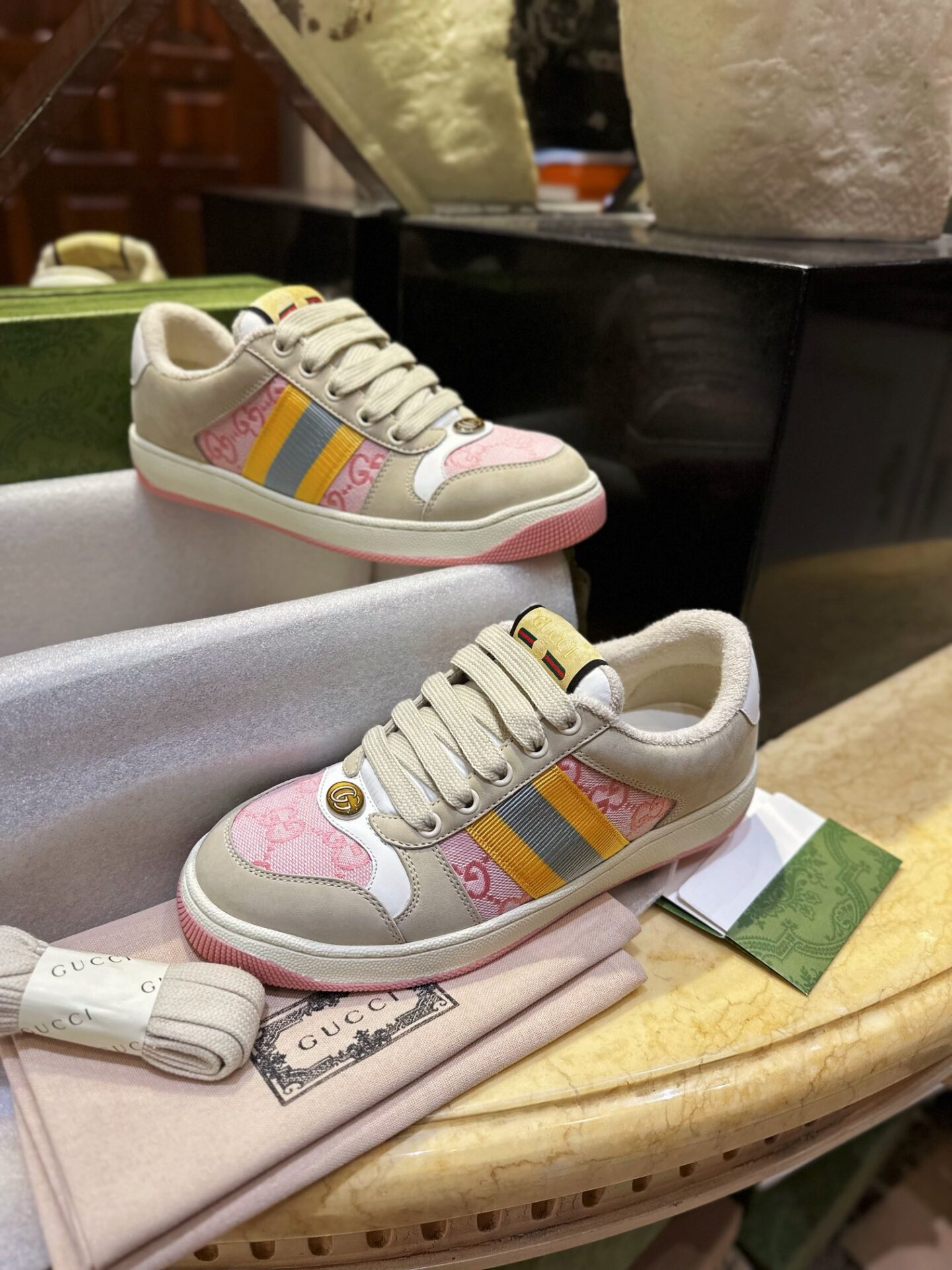 구찌 GG 모티브 스크리너 스니커즈 “35SIZE – 40SIZE”