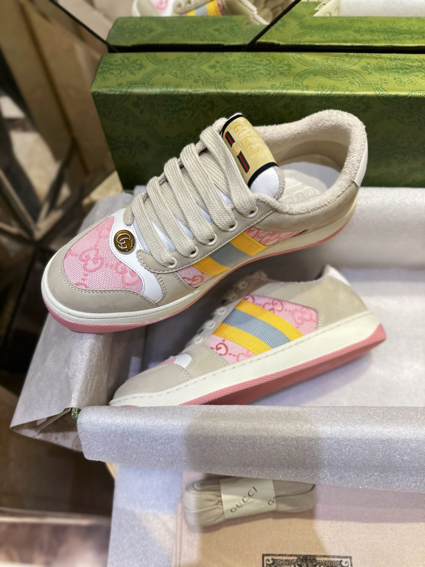 구찌 GG 모티브 스크리너 스니커즈 “35SIZE – 40SIZE”