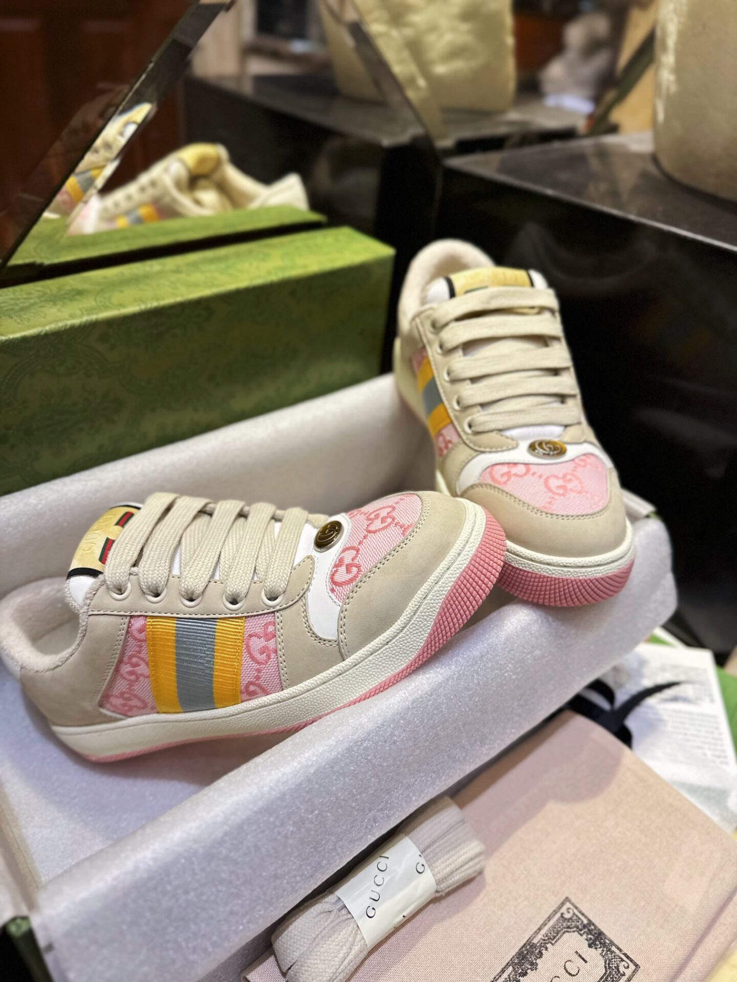 구찌 GG 모티브 스크리너 스니커즈 “35SIZE – 40SIZE”