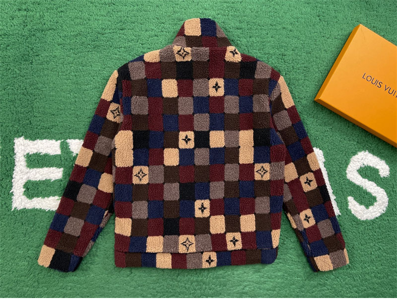 루이비통 다미에 플리스 블루종