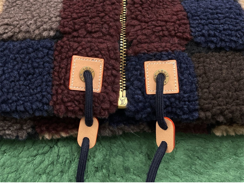 루이비통 다미에 플리스 블루종