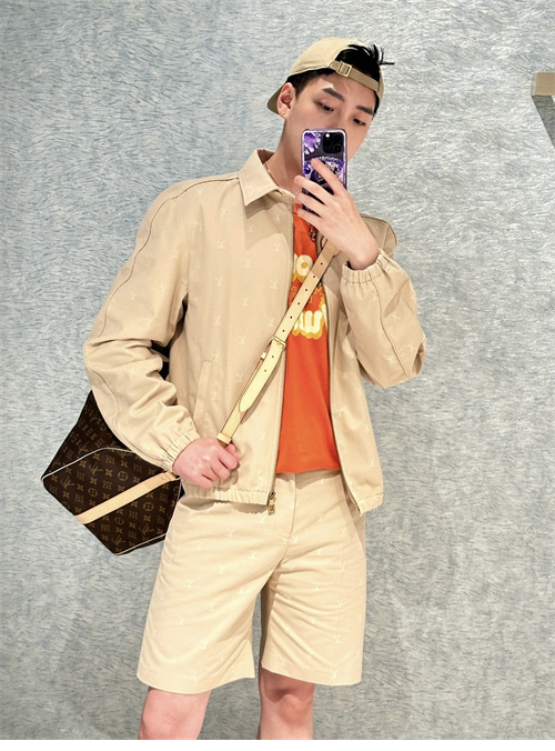 루이비통 LV 코튼 블루종