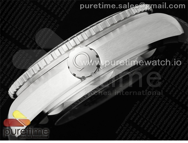 VS공장 오메가 씨마스터 플래닛오션 600M 그레이다이얼 블랙러버스트랩 Planet Ocean 43.5mm SS VSF 1_1 Best Edition Gray Bezel Gray Dial on Black Rubber Strap A8900 Super Clone