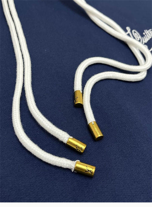 루이비통 그래픽 LV 노티컬 로프 시그니처 코튼 저지 후드