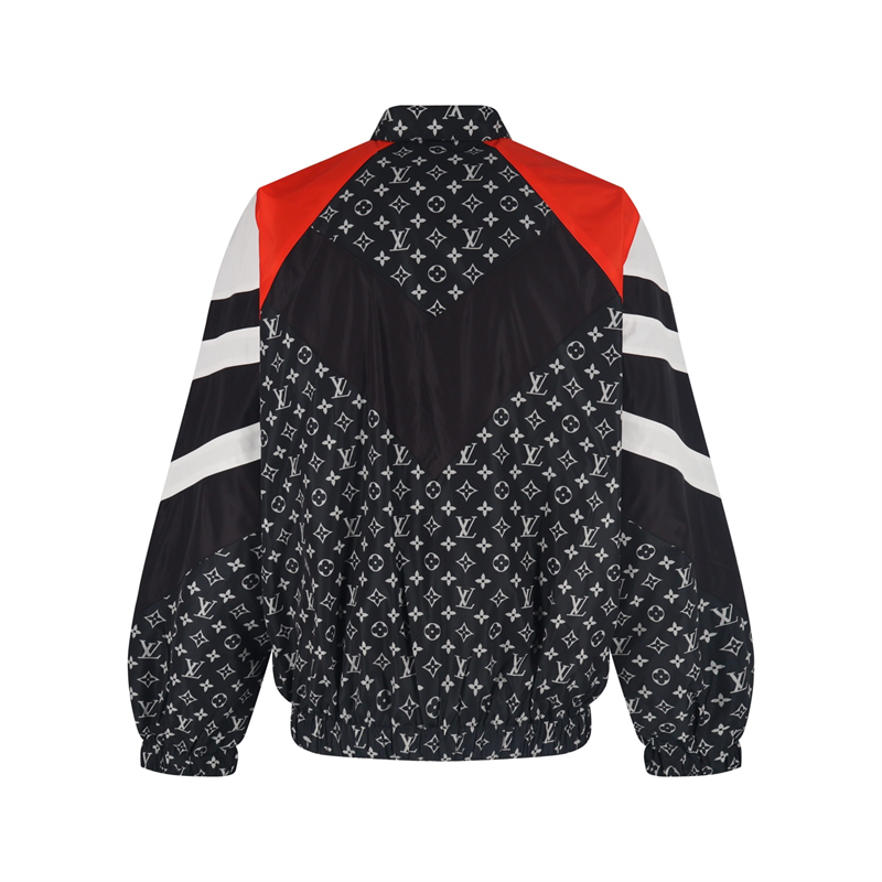 루이비통 x 니고 모노그램 프린티드 나일론 트랙수트 탑