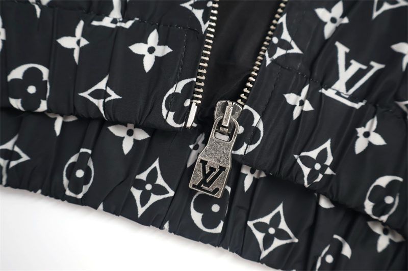 루이비통 x 니고 모노그램 프린티드 나일론 트랙수트 탑