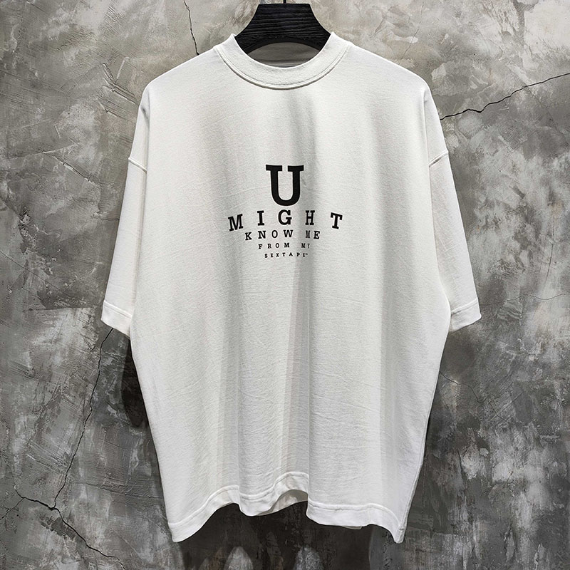 베트멍 ‘U Might Know Me’ 오버사이즈 반팔 티셔츠