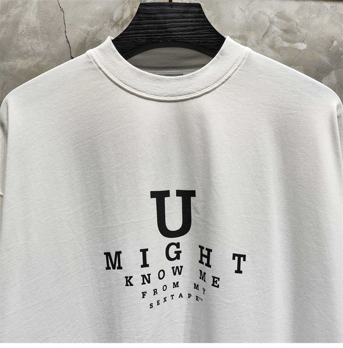 베트멍 ‘U Might Know Me’ 오버사이즈 반팔 티셔츠