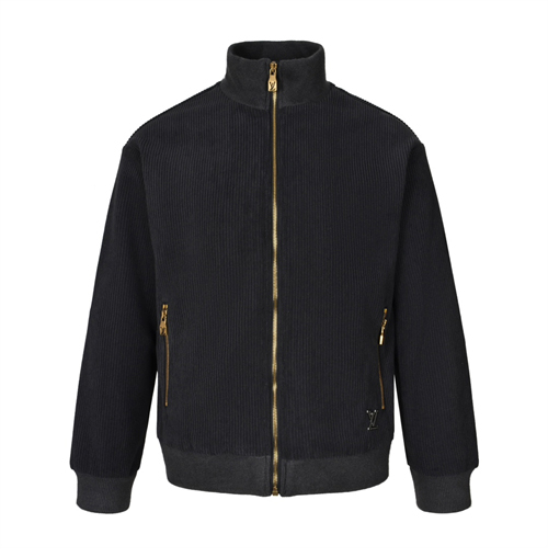 루이비통 x 박서보 코튼 벨벳 크랙 집업 자켓