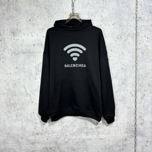 발렌시아가 Lo_ve 오버사이즈 후디