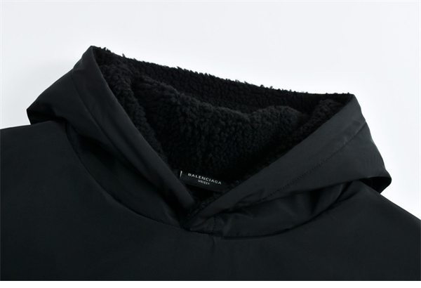 발렌시아가 3B 스포츠 아이콘 후리스 후드