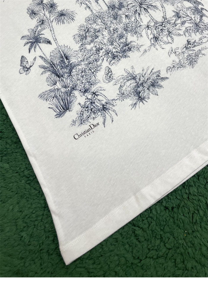 디올 Diorvier 코튼 반팔 티셔츠