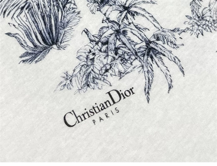 디올 Diorvier 코튼 반팔 티셔츠