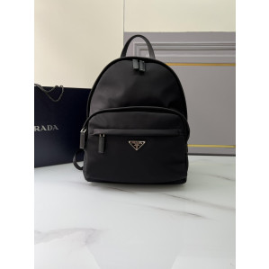 프라다 Nylon Triangle Logo Backpack