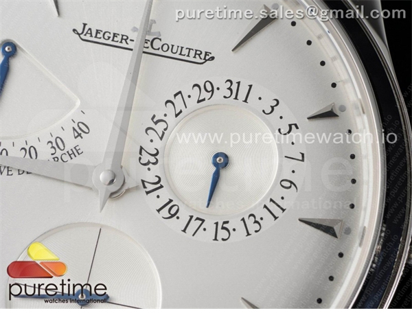 ZF공장 V3 마르쉐 실버다이얼 가죽스트랩 Master Ultra Thin Reserve de Marche SS ZF 1_1 Best Edition White Dial on Black Leather Strap A938 V3 _ 예거르쿨트르