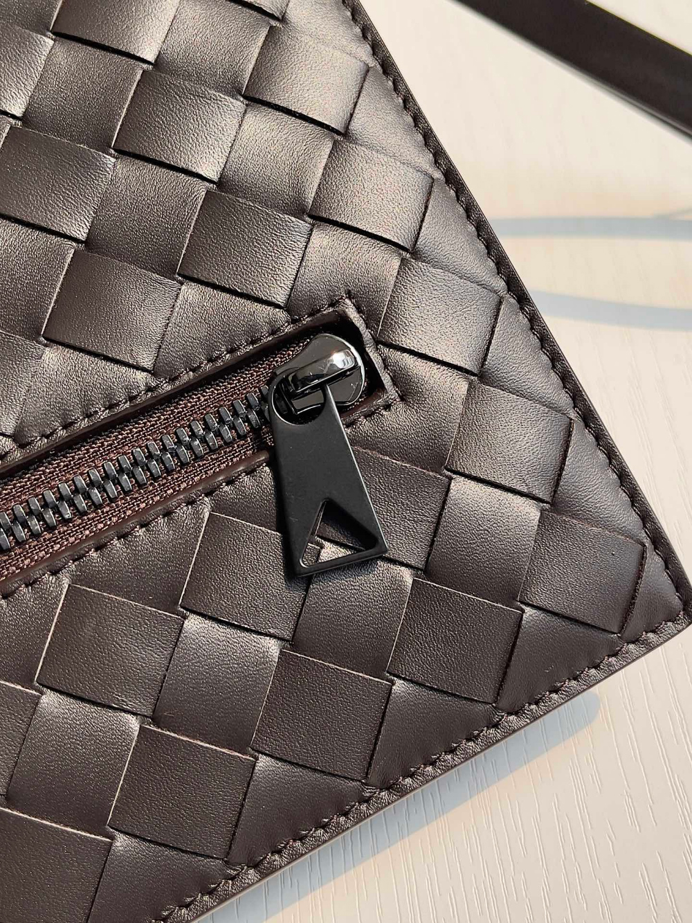 Bottega Veneta Intrecciato Document Case With Wristlet