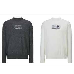 메종마르지엘라 누메릭 울 스웨터