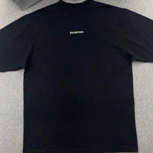 발렌시아가 3M 양면 로고 반팔 티셔츠